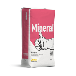 Жесткая цементная обмазочная гидроизоляция Ummix Mineral (мешок, 25 кг)